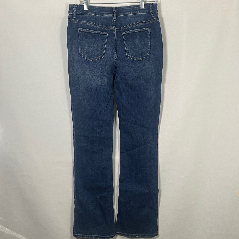 Women’s Chico’s Jeans The Platinum Barely Boot Size US 4T Stretch Denim Bootcut - Picture 3 of 7